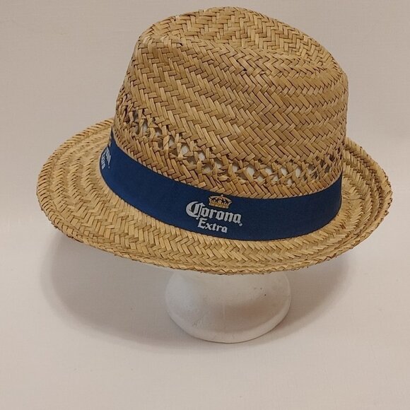 SUMMER Corona Extra Straw Hat One Size fits Most 100% Straw - Picture 2 of 7
